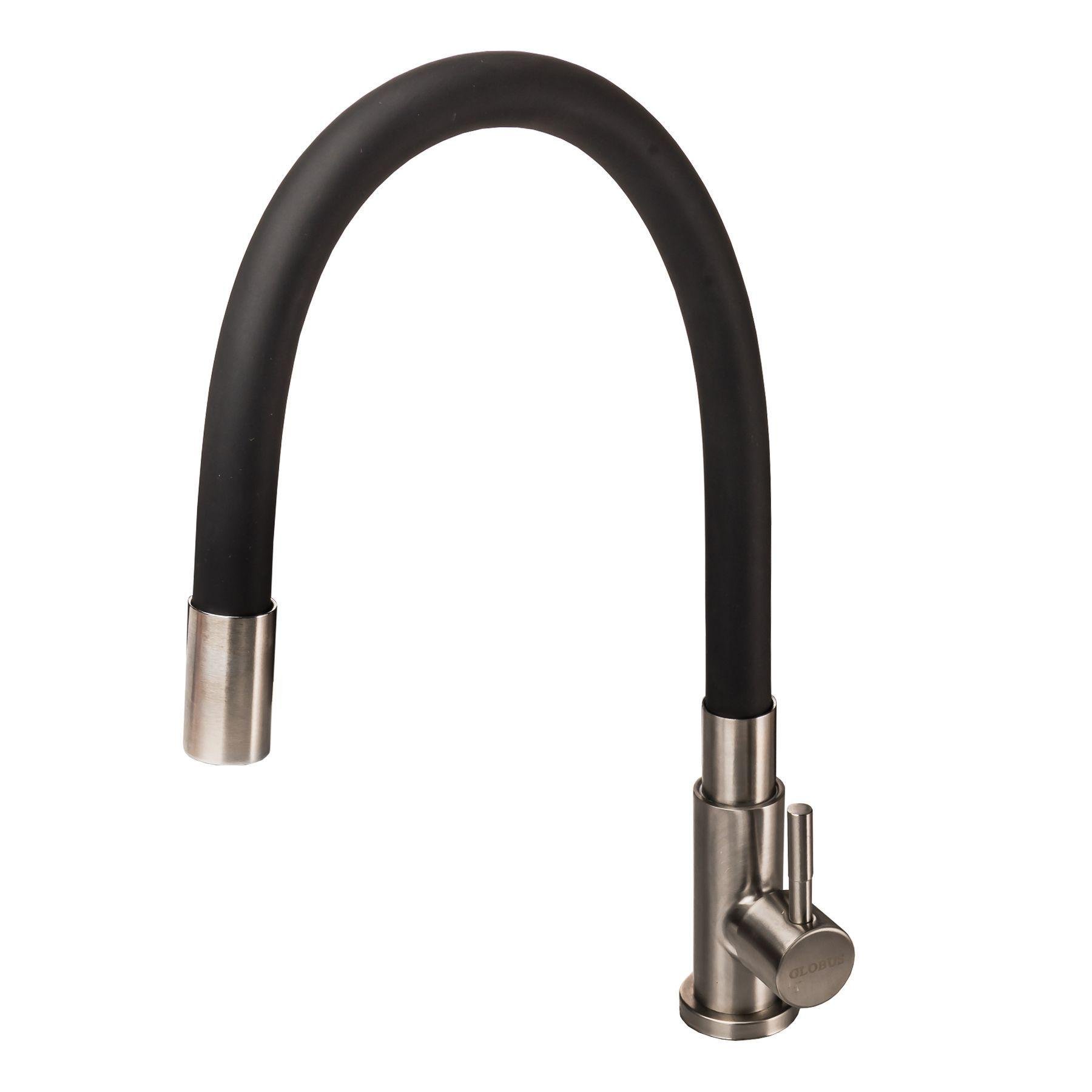 Кран для умывальника Globus Lux ALPEN SUS-004SN 000017520 на одну воду Черный (108713)