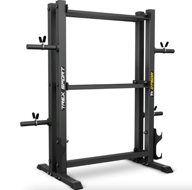 Стійка 3-рівнева TREX Sport TX-075DR для гантелей/грифів/гирь (5093)