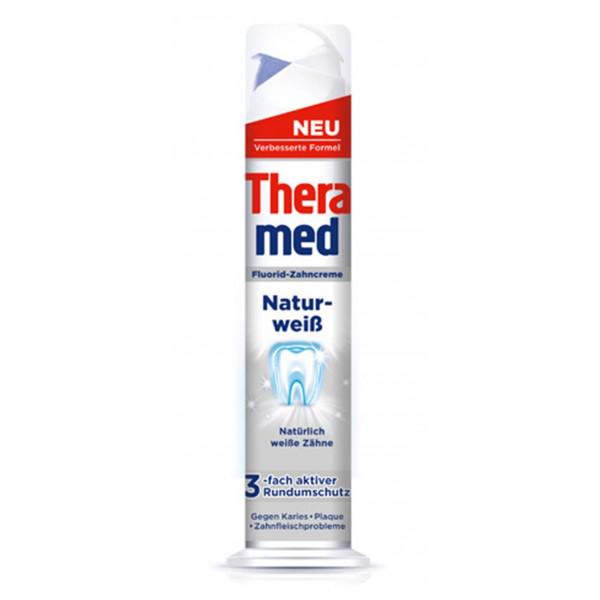 Паста зубная с дозатором TheraMed Natur-WeiB Природная белизна 100 мл