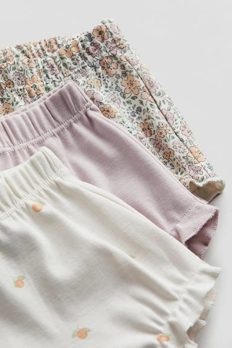 Шорти H&M 1226728 Квіти 68 см Білий - фото 2 Шорти H&M 1226728 Квіти 68 см Білий - фото 2