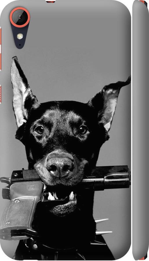 Чехол на HTC Desire 830 Доберман (2745m-785-42517)