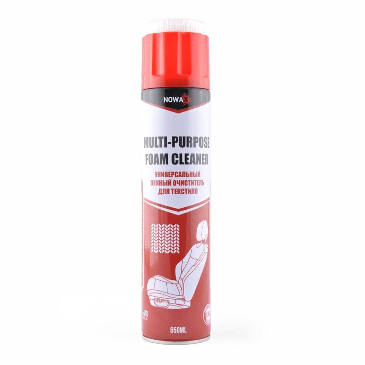 Очищувач текстилю пінний Nowax Multi-Purpose Foam Cleaner 650 мл (3769-a7c1b) - фото 1