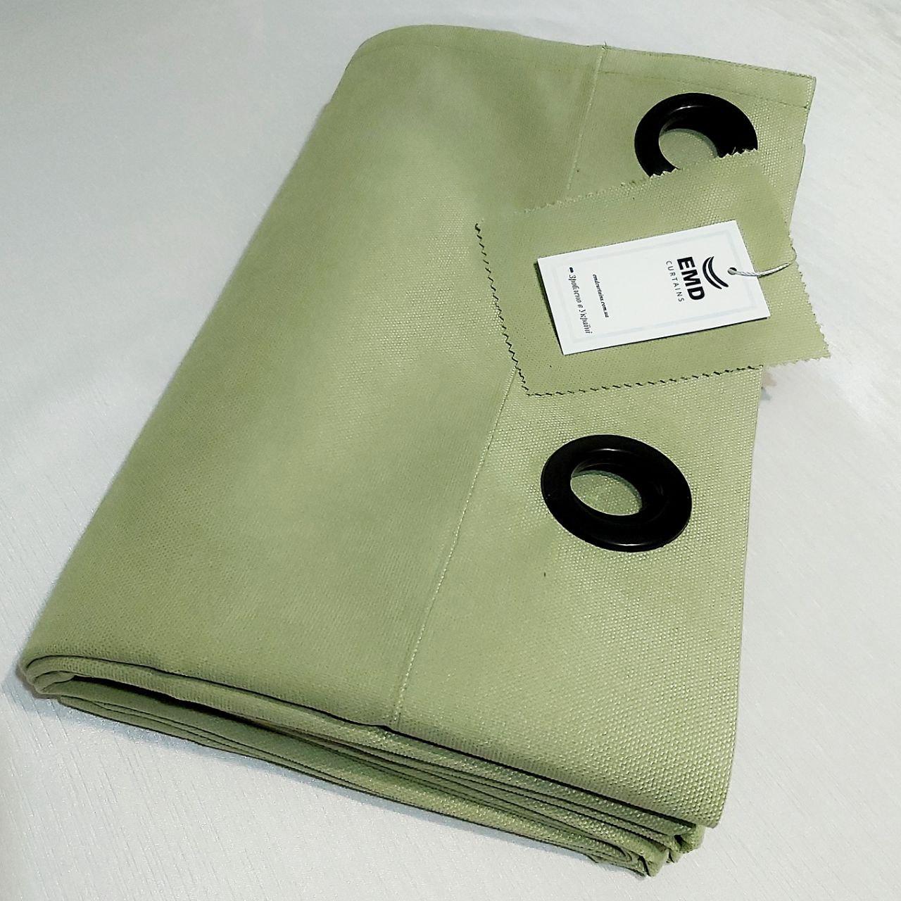 Штора на черных люверсах с подхватом 140х250 см микровелюр 1 шт. Светло-зеленый (5801207-MT11/140-BL) - фото 6 Штора на черных люверсах с подхватом 140х250 см микровелюр 1 шт. Светло-зеленый (5801207-MT11/140-BL) - фото 6