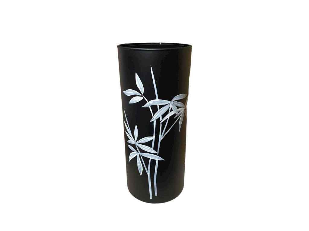 Ваза Гласс Трейд 21 Бамбук скло 26,5 см 110 мм (977901)