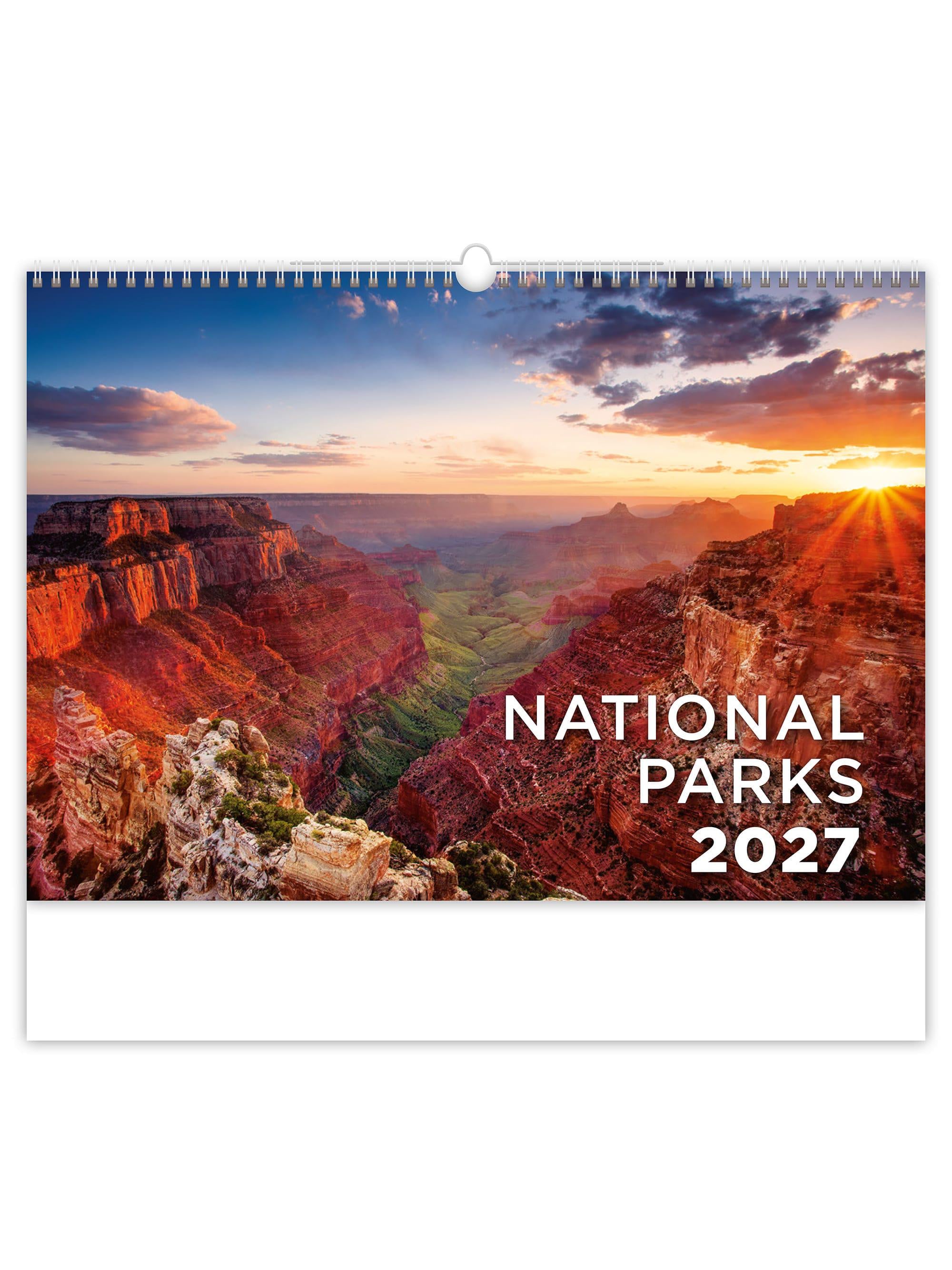Календар настінний 2027 HELMA National Parks 45х31,5 см (N132-27) Календар настінний 2027 HELMA National Parks 45х31,5 см (N132-27)