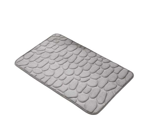 Килимок для ванної кімнати Камінчики з ефектом пам'яті 60x40 Grey (127780) Килимок для ванної кімнати Камінчики з ефектом пам'яті 60x40 Grey (127780)