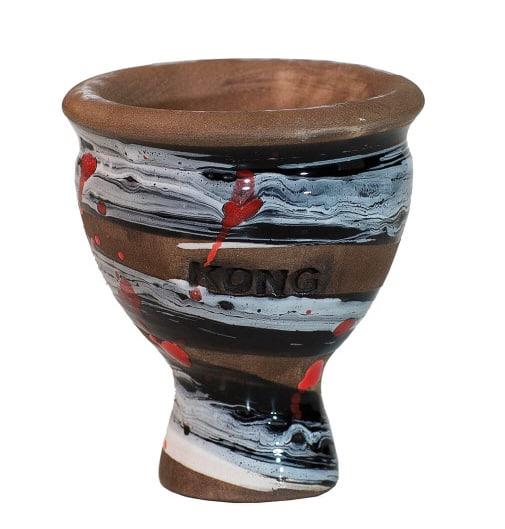 Чаша для кальяна Kong Phunnel Glaze Space Dracula Black (12204) Чаша для кальяна Kong Phunnel Glaze Space Dracula Black (12204)