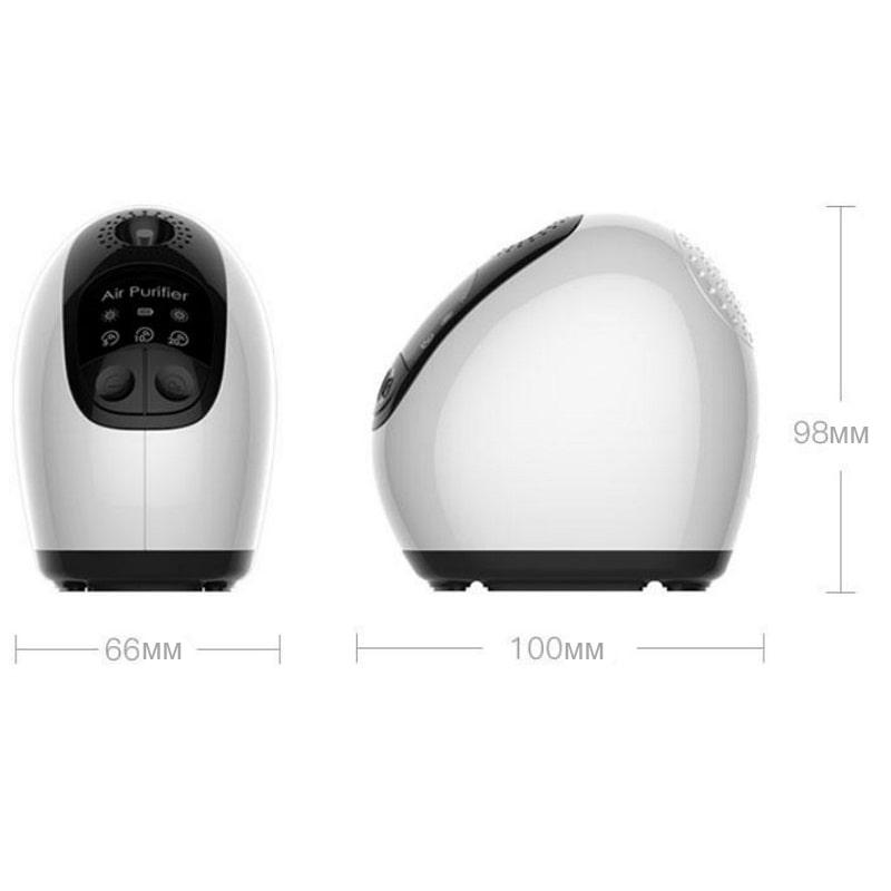 Очищувач повітря портативний Sydney-101 3в1 із функцією іонізації Білий (KAY200A) - фото 5 Очищувач повітря портативний Sydney-101 3в1 із функцією іонізації Білий (KAY200A) - фото 5