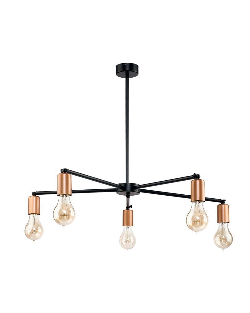 Люстра Nowodvorski 9735 Sticks E27 5x60W IP20 Bl (11877093)