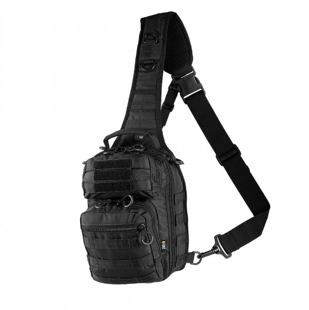 Сумка тактическая через плечо M-TAC Urban Line City Hunter Hexagon Bag Black (9157) Сумка тактическая через плечо M-TAC Urban Line City Hunter Hexagon Bag Black (9157)