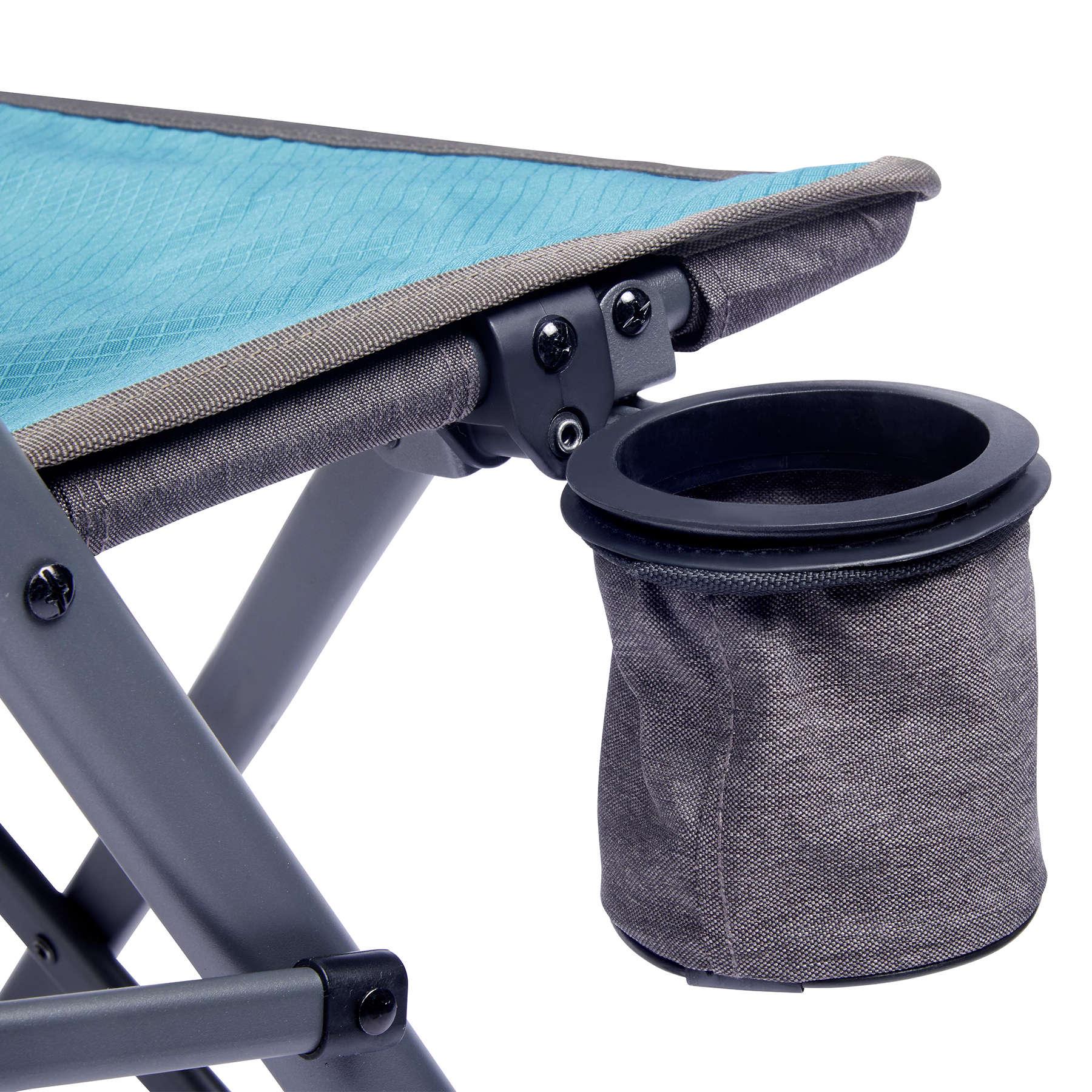 Туристичне крісло розкладне Uquip Justy XL Blue/Grey (244037) - фото 7