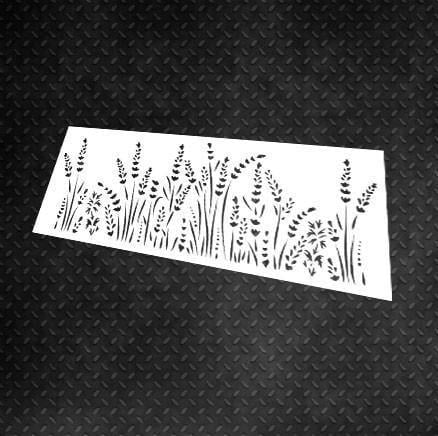 Трафарет многоразовый DFA Природа 90 для штукатурки и краски (P00090)