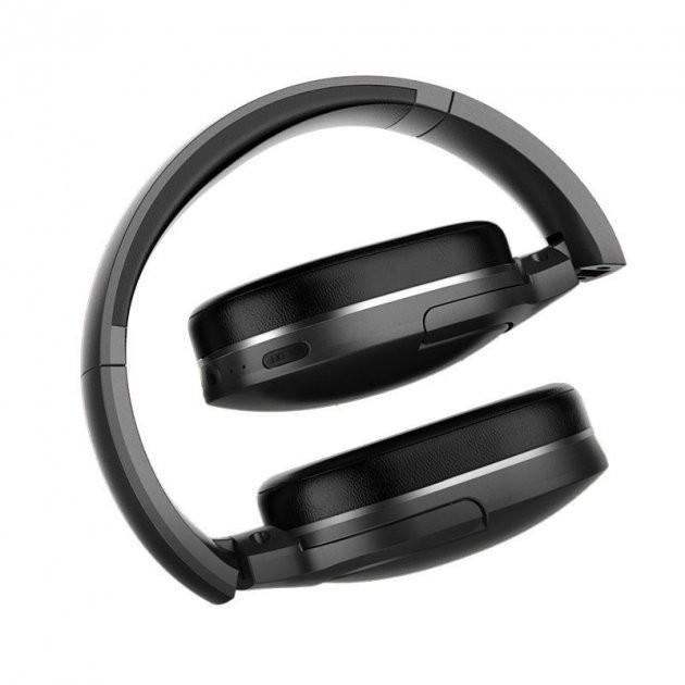 Беспроводные накладные Bluetooth наушники BASEUS Encok Wireless headphone D02 Pro Black (NGD02-C01) - фото 2