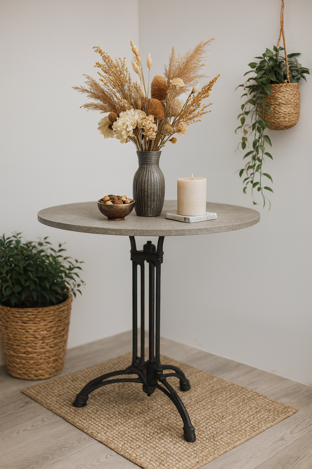 Стол Blumfeldt Patras-XL с чугунным основанием Песчаный Кристалл (10033235) - фото 4