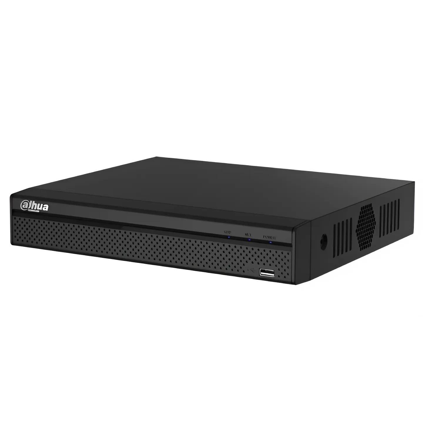 Видеорегистратор сетевой Dahua 8CH DHI-NVR1108HS-S3/H 8MP 1U 80 Mbp/s Черный (618266)