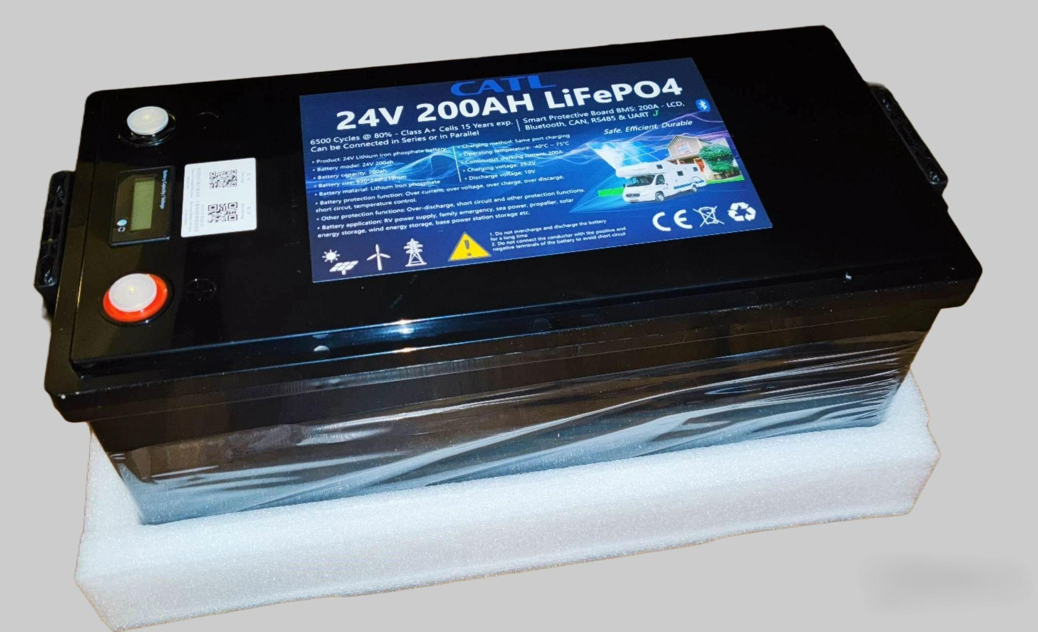 Акумулятор LiFePO4 25,6V 200 Ah 5120Wh Bluetooth BMS (24184736) - фото 3