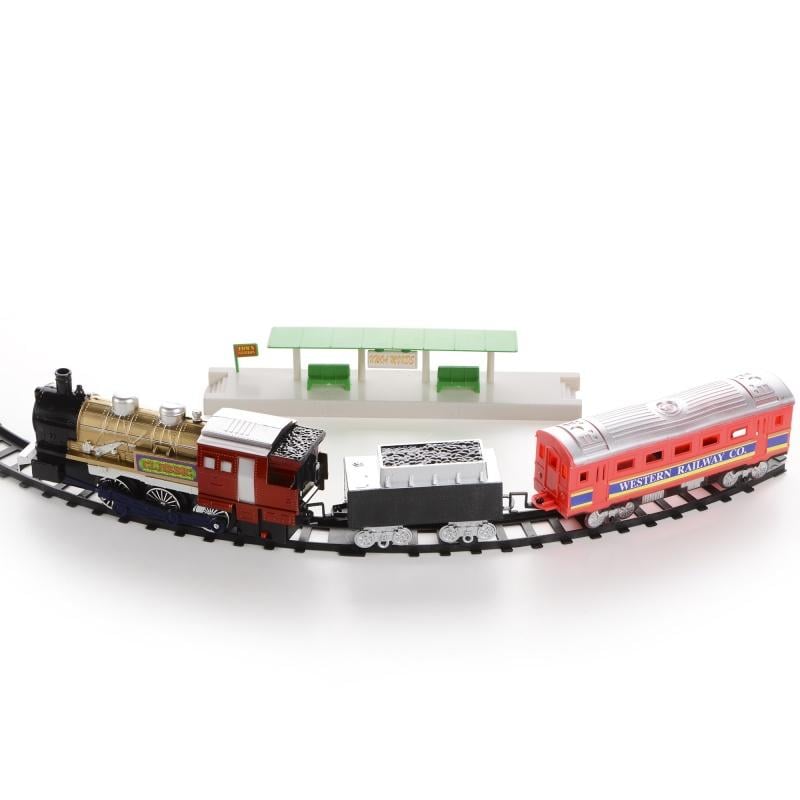 Игрушечная железная дорога Na-Na с вагонами (IM254)