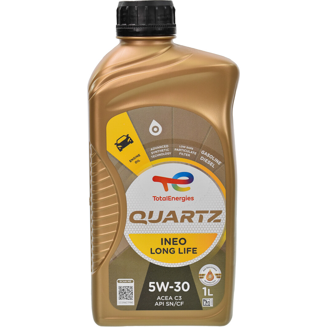 Моторное масло Total Quartz Ineo Longlife C3 SN/CF 5W-30 1 л (181711)