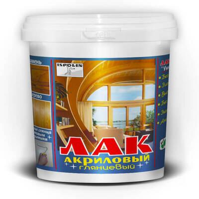 Лак акриловый Ispolin универсальный глянцевый 0,5 л (28715822) Лак акриловый Ispolin универсальный глянцевый 0,5 л (28715822)
