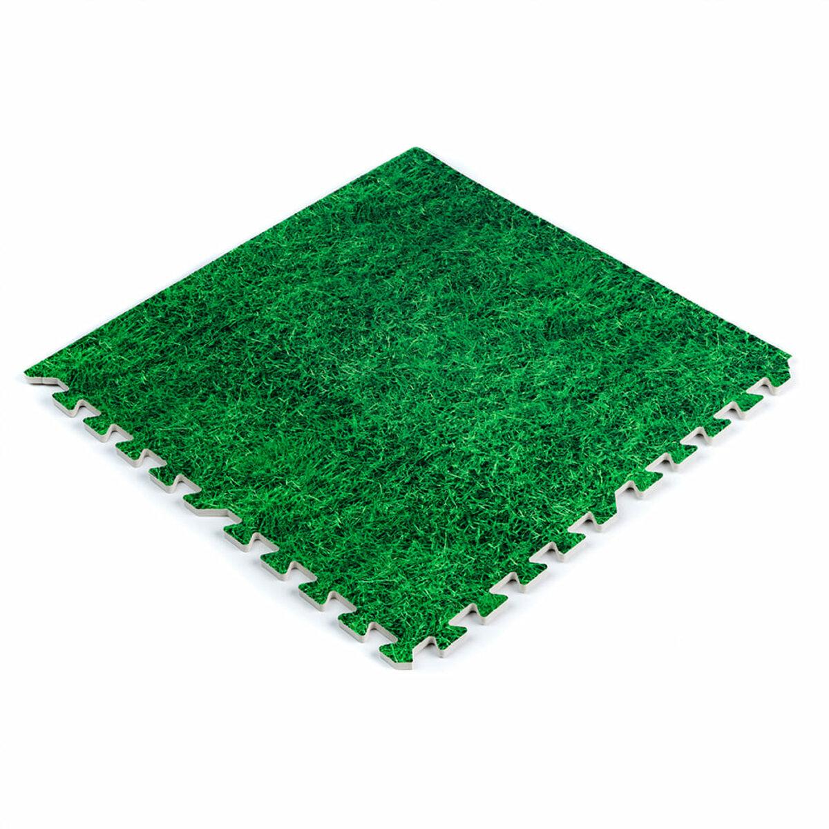 Пол-пазл модульный 600x600x10 мм Зеленая трава МР4 (SW-00000153)