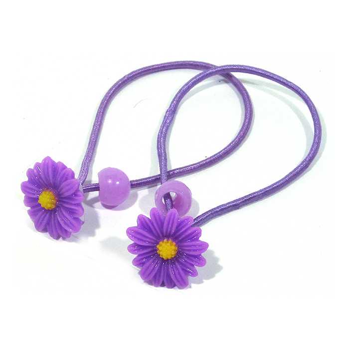Резинки для волос Stenson Цветы WW02288 2 шт.