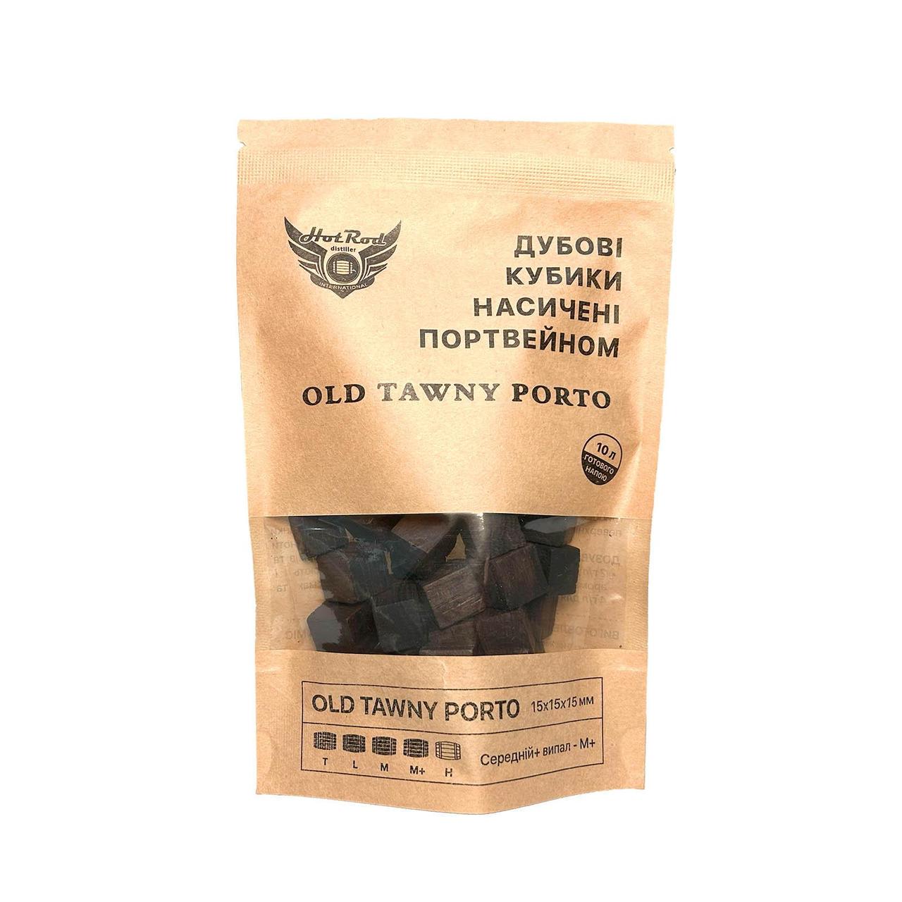 Кубики дубові Hot Rod M+ насичені Портвейном на 10 л