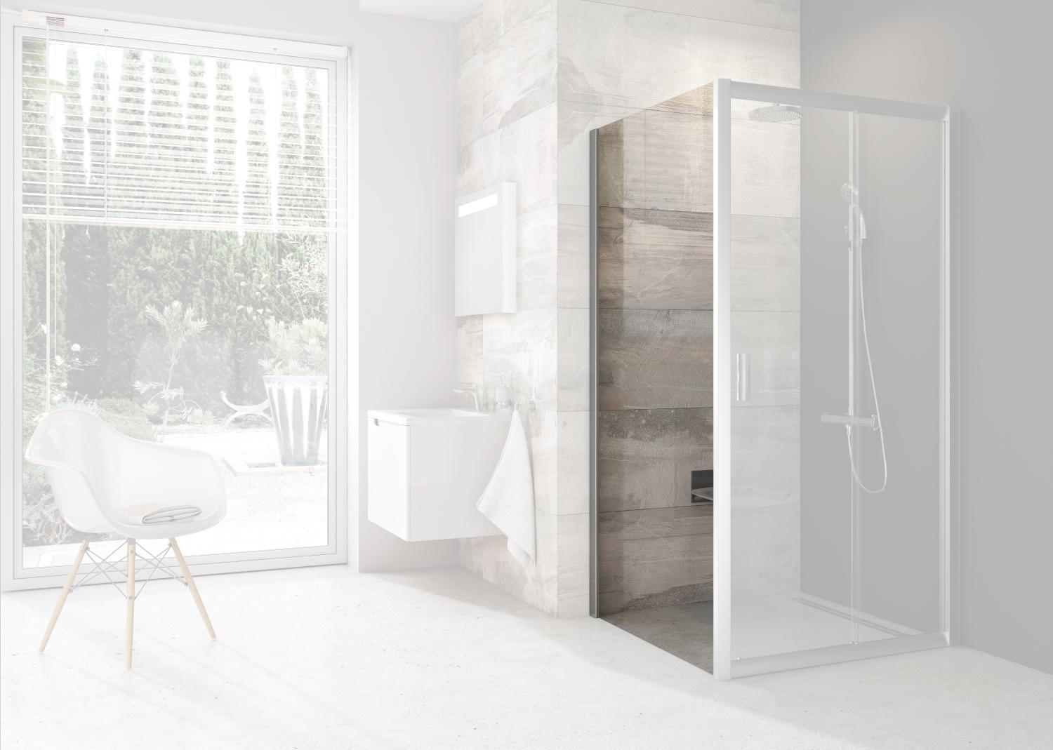 Душова стінка Ravak Blix BLPS 9BH40U00Z1 80x190 см профиль Сатин (85515) - фото 3