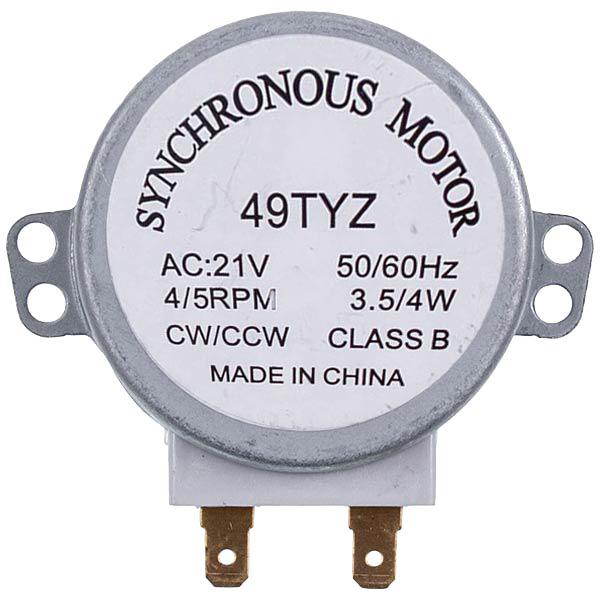 Двигатель мотор поддона для микроволновки 49TYZ 4/5r/min 21V 4W шток 14 мм Двигатель мотор поддона для микроволновки 49TYZ 4/5r/min 21V 4W шток 14 мм