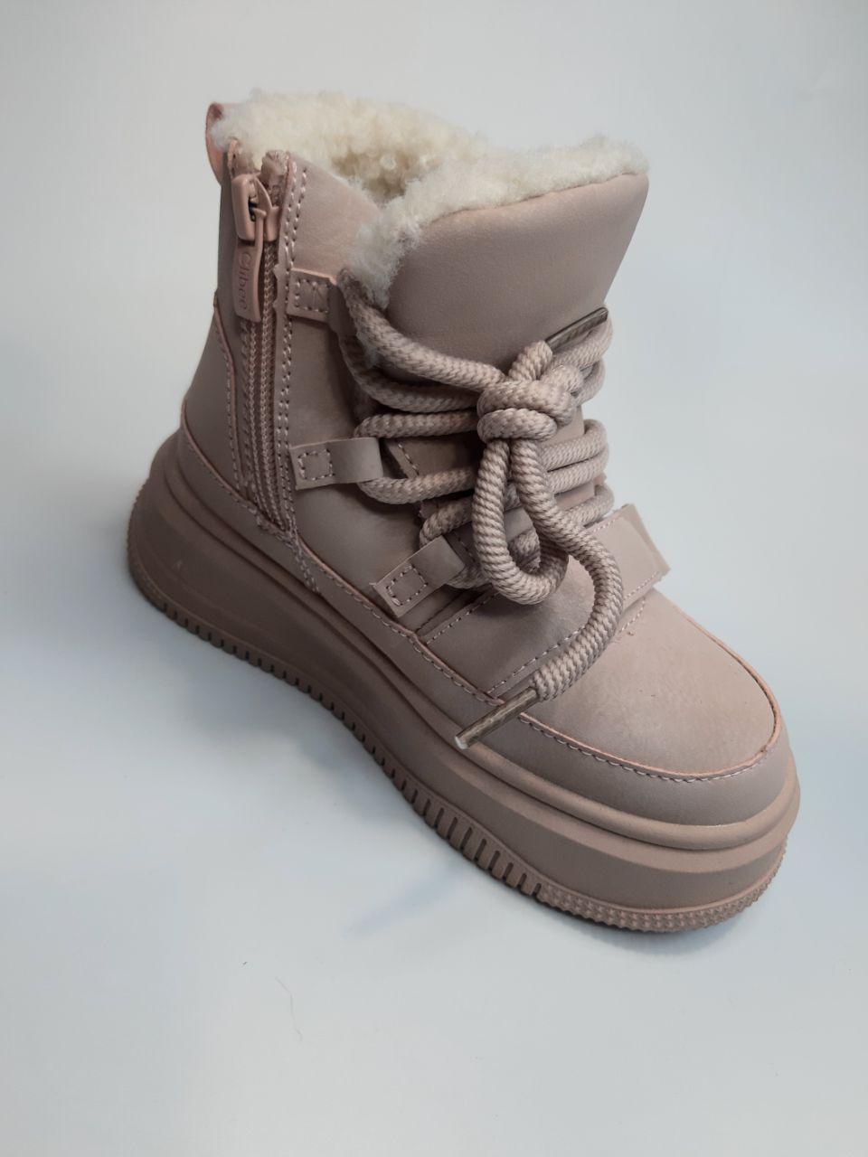 Черевики дитячі зимові Clibee для дівчинки р. 32 21 см Рожевий (597 HB pink) - фото 6