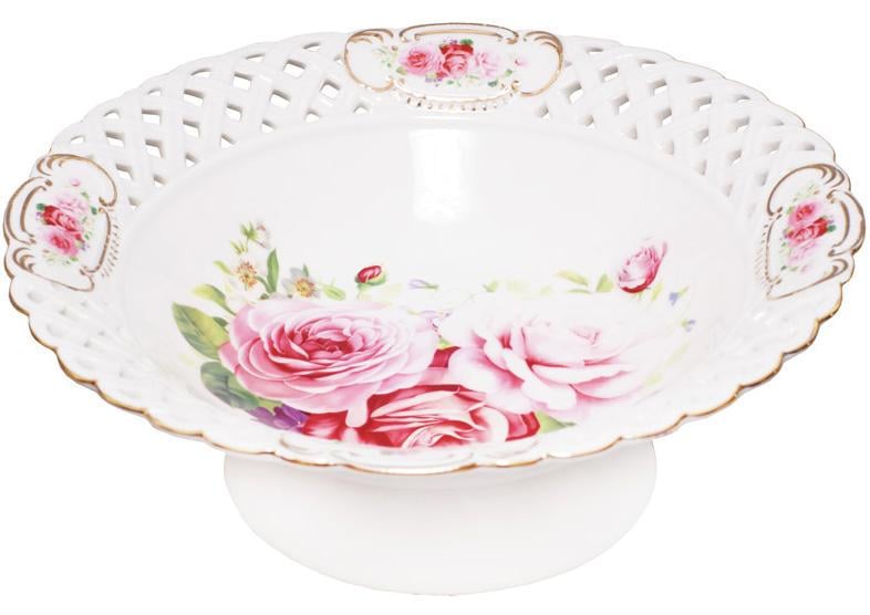 Тортовница на ножке Букет роз Ø 24 см (3235052)