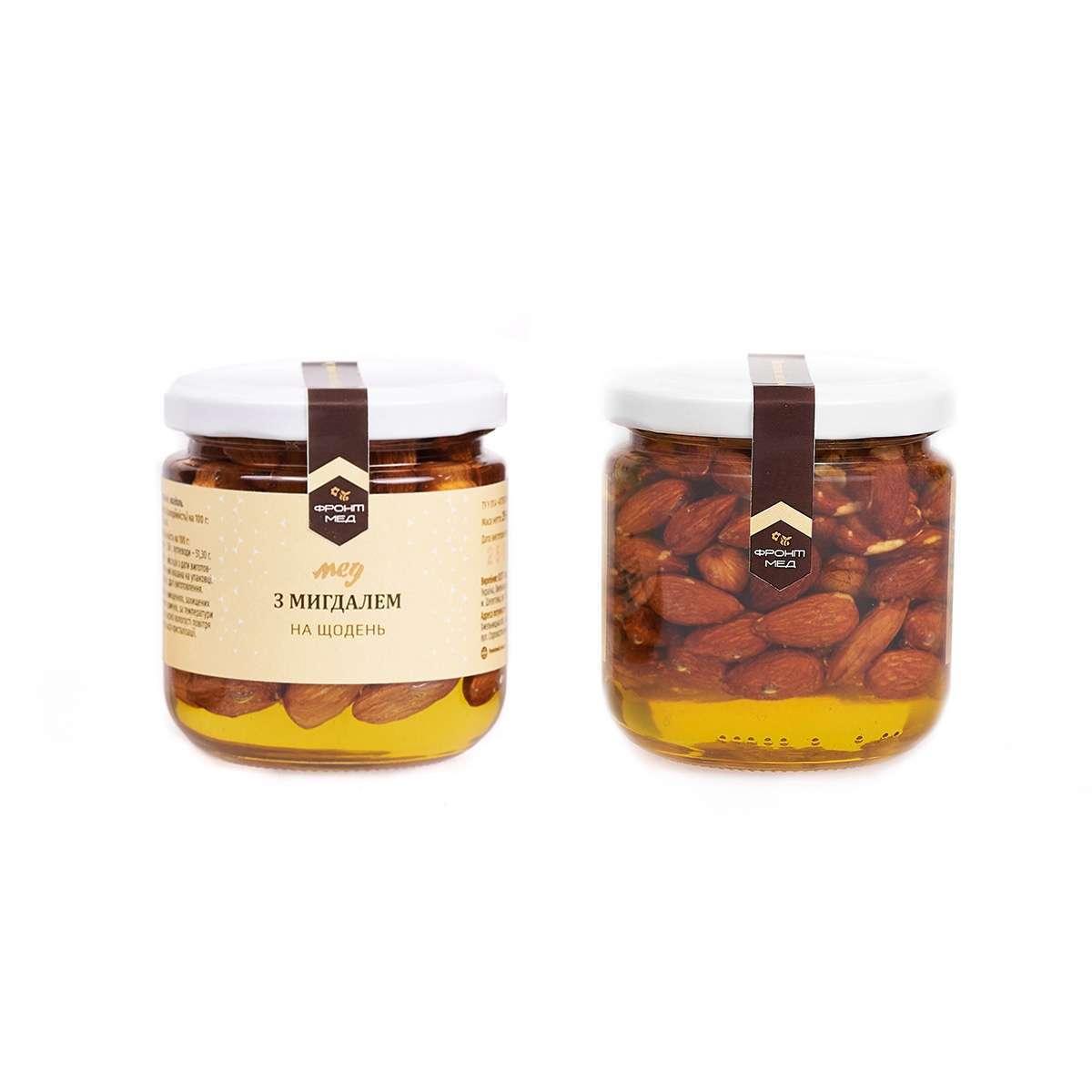 Мед с мигдалем 250г (232) - фото 2 Мед с мигдалем 250г (232) - фото 2
