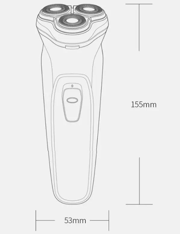 Електробритва ENCHEN Blackstone-C Shaver Black - фото 9