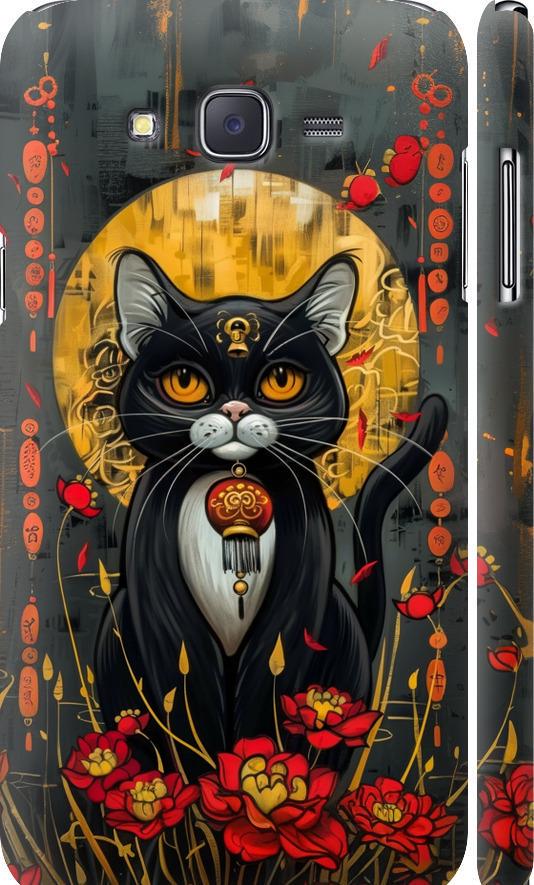 Чехол на Samsung Galaxy J7 J700H China Cat (6134m-101-42517)