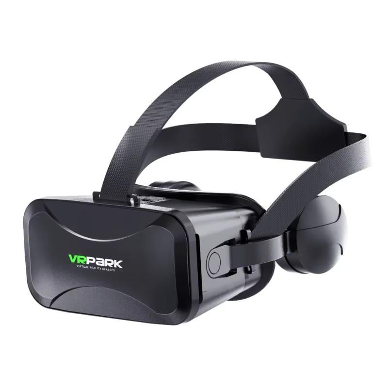 Очки виртуальной реальности VR Park J20 с наушниками и пультом Black (3_06165) - фото 2 Очки виртуальной реальности VR Park J20 с наушниками и пультом Black (3_06165) - фото 2