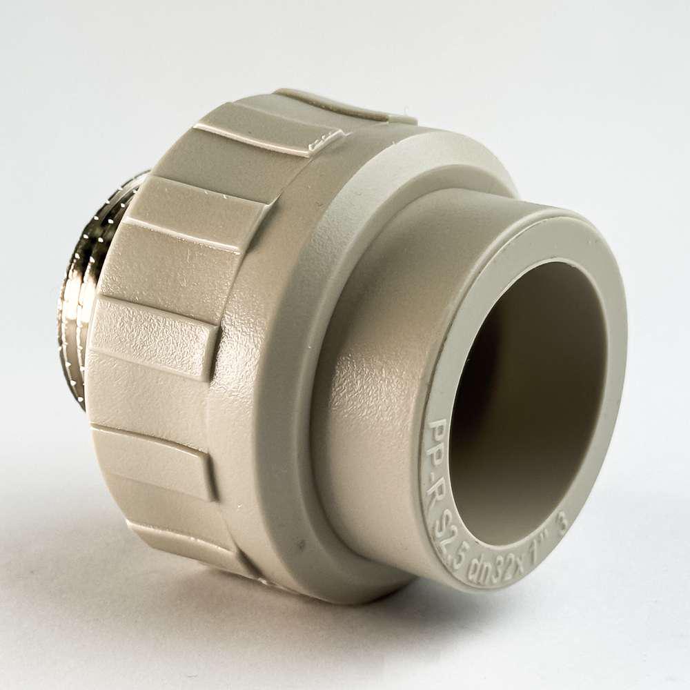 Муфта SANTAN 32х1" PP-R із зовнішнім різьбленням (69981) - фото 2 Муфта SANTAN 32х1" PP-R із зовнішнім різьбленням (69981) - фото 2