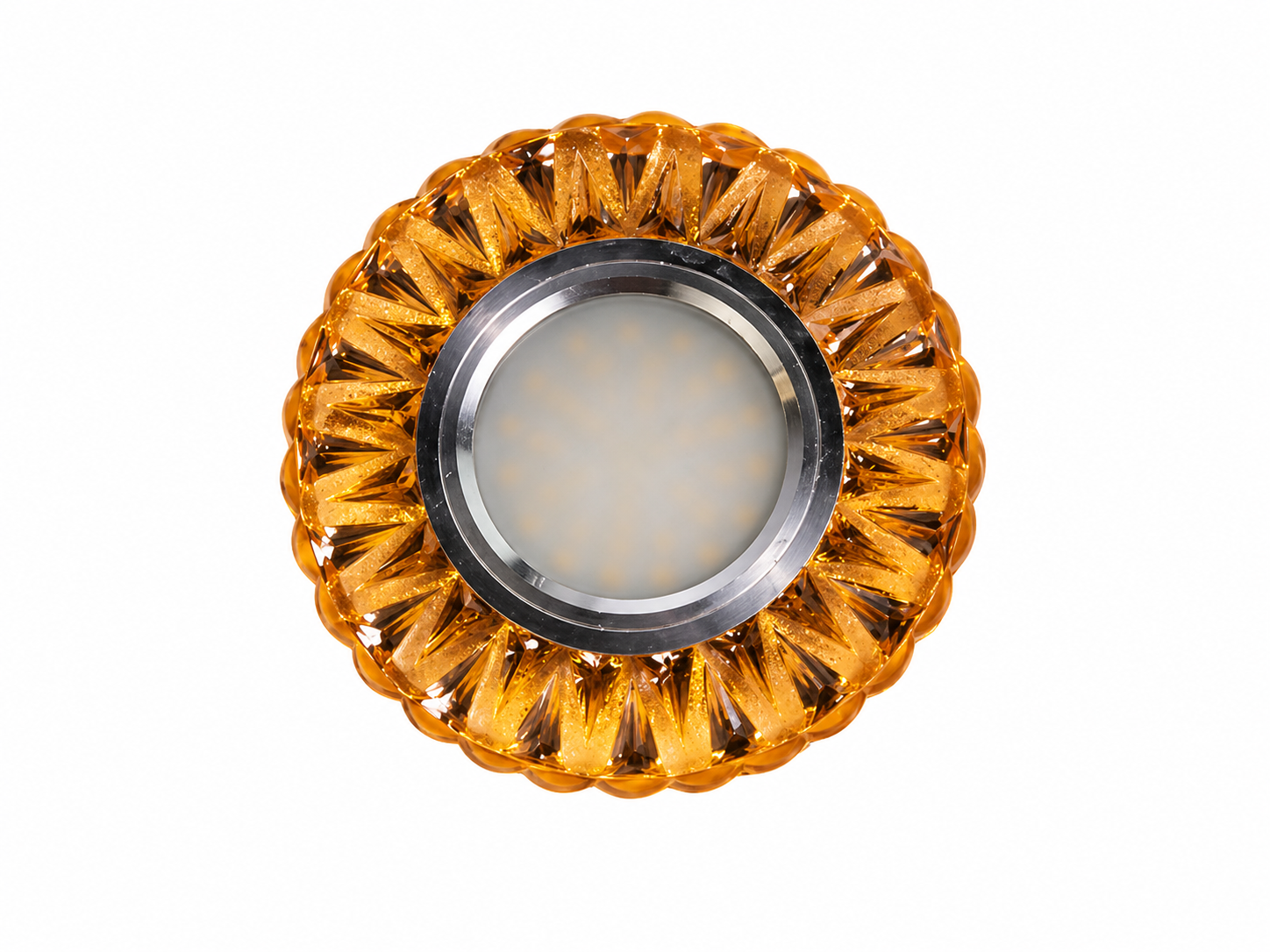Точечный светильник 7651S-CF LED Коричневый (34338286)