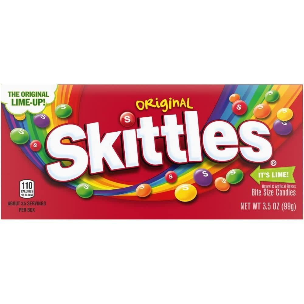 Драже Skittles Original Chewy Candy Theater Box 99 г (2817989272)