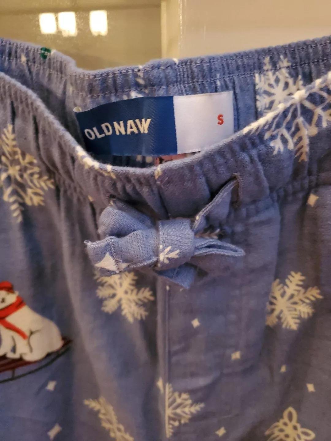 Піжама сорочка/штани фланель Old Navy Matching Flannel Set S Блакитний (142311) - фото 3 Піжама сорочка/штани фланель Old Navy Matching Flannel Set S Блакитний (142311) - фото 3