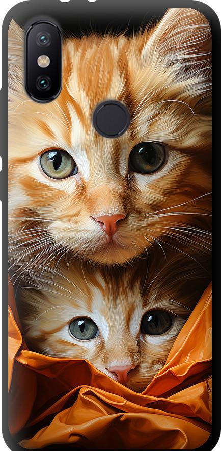 Чехол на Xiaomi Mi A2 Котики 2 (5664b-1481-42517)