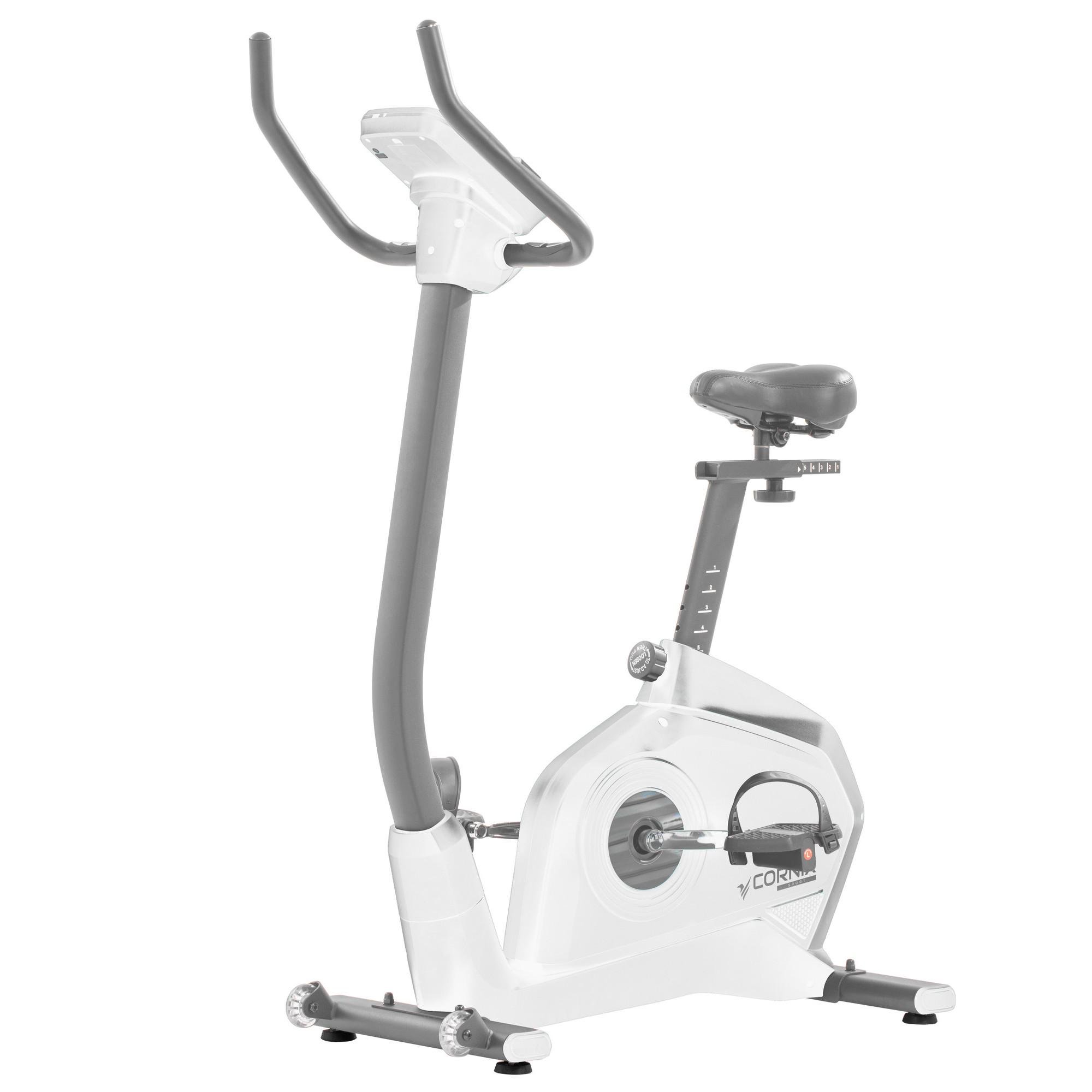 Велотренажер электромагнитный Cornix Amber White/Grey (63071) Велотренажер электромагнитный Cornix Amber White/Grey (63071)