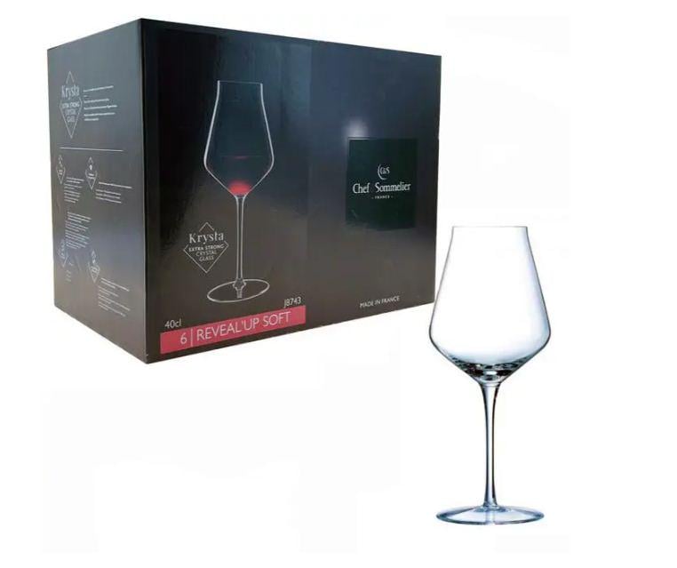 Набір келихів для вина Chef&Sommelier J8908 Reveal'Up Soft 6 шт. 300 мл