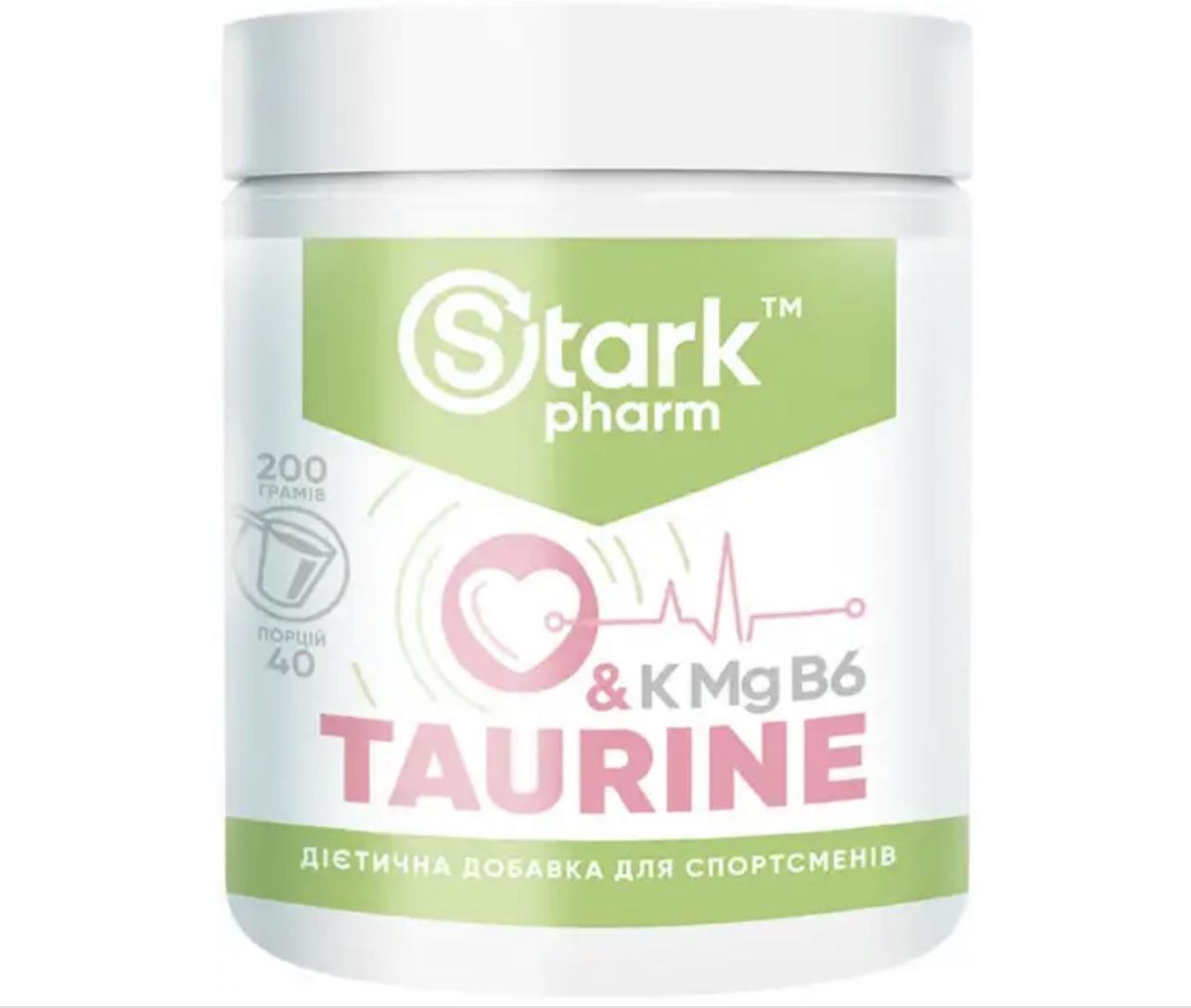 Витамины Stark Pharm Taurine & KMgB6 200 г