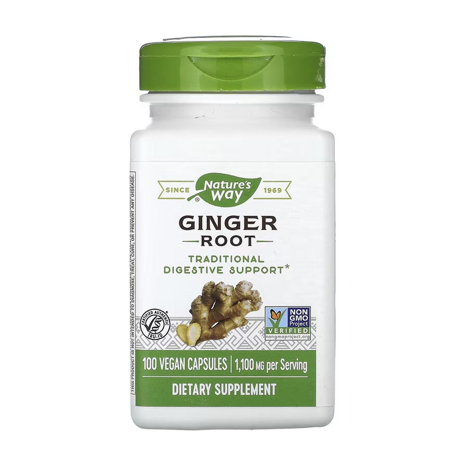 Імбир Nature's Way Ginger Root 100 кап.