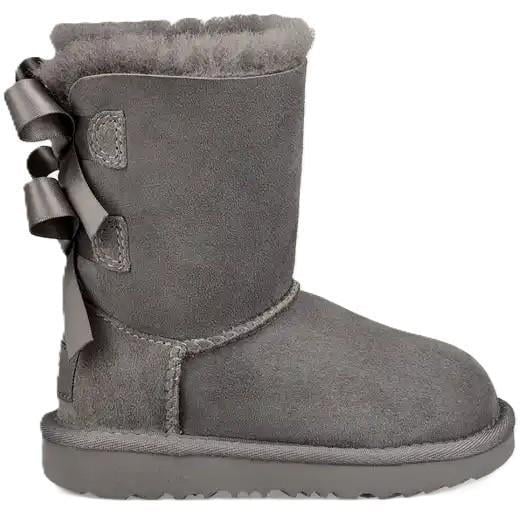 Уггі дитячі для дівчинки замшеві середні з гудзиком Ugg Bailey Bow Grey р. 25 Сірий (29001) Уггі дитячі для дівчинки замшеві середні з гудзиком Ugg Bailey Bow Grey р. 25 Сірий (29001)
