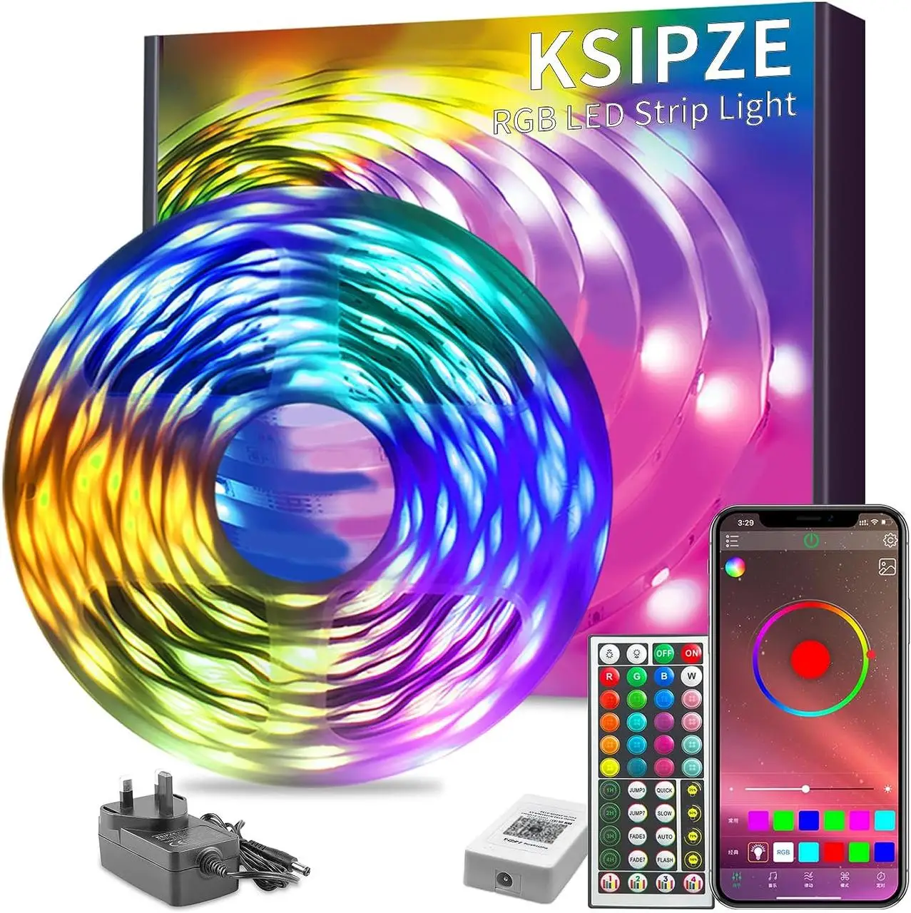 Стрічка світлодіодна RGB Music Sync Ksipze 10 м