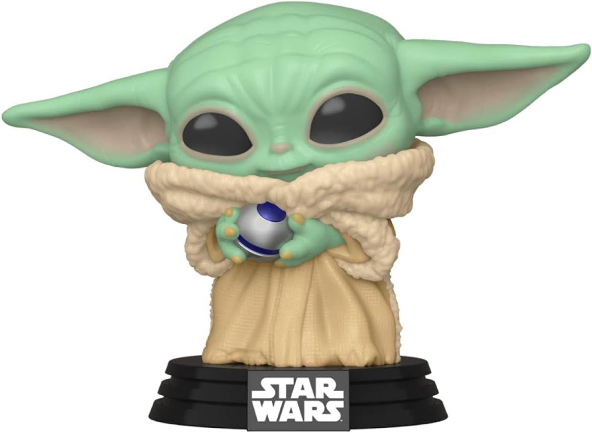 Фігурка колекційна Funko POP Mandalorian The Child Baby Yoda Grogu with Control Knob №370 (06/370)