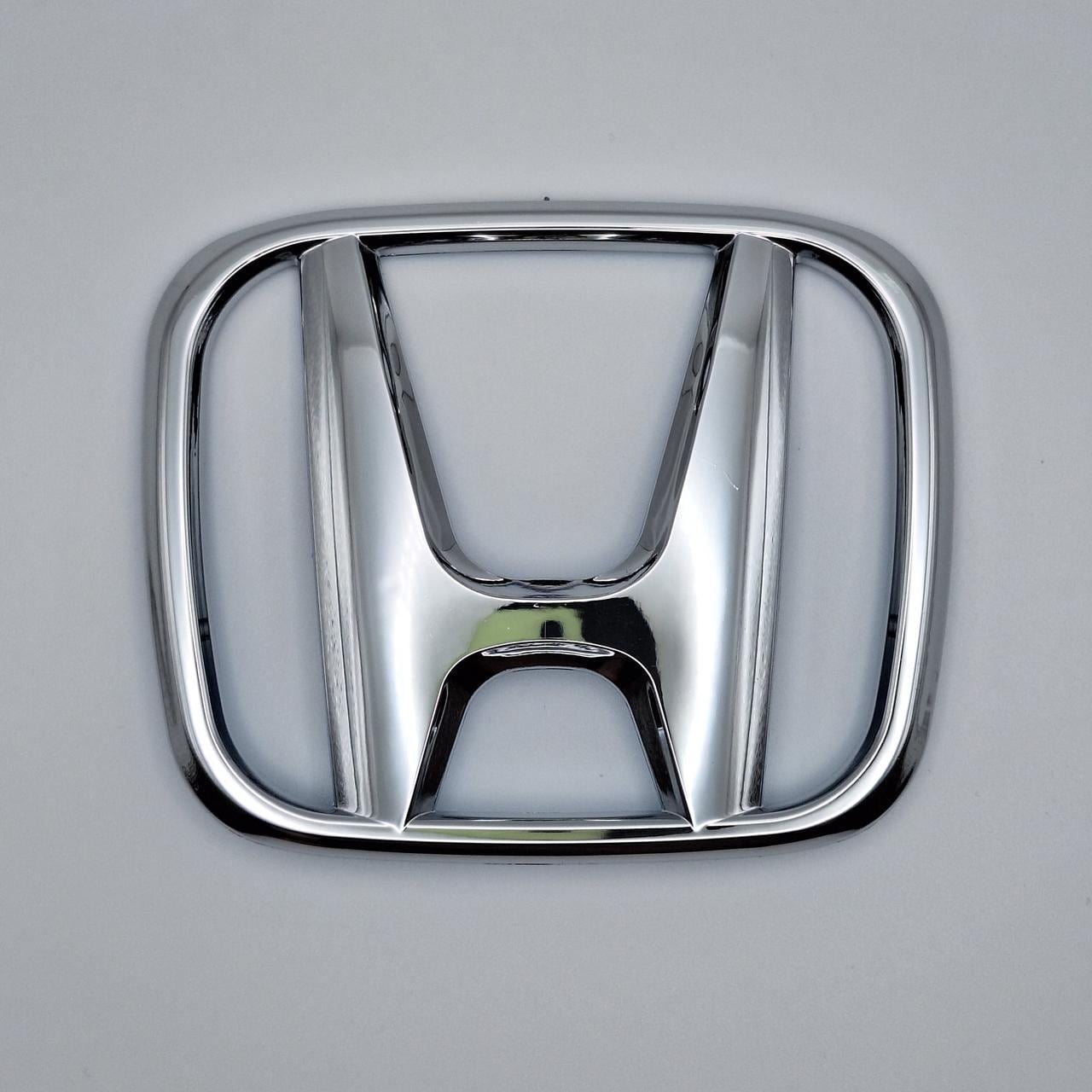 Эмблема Honda 113х92 мм Хром 75700-SNW-003 (1947762019)