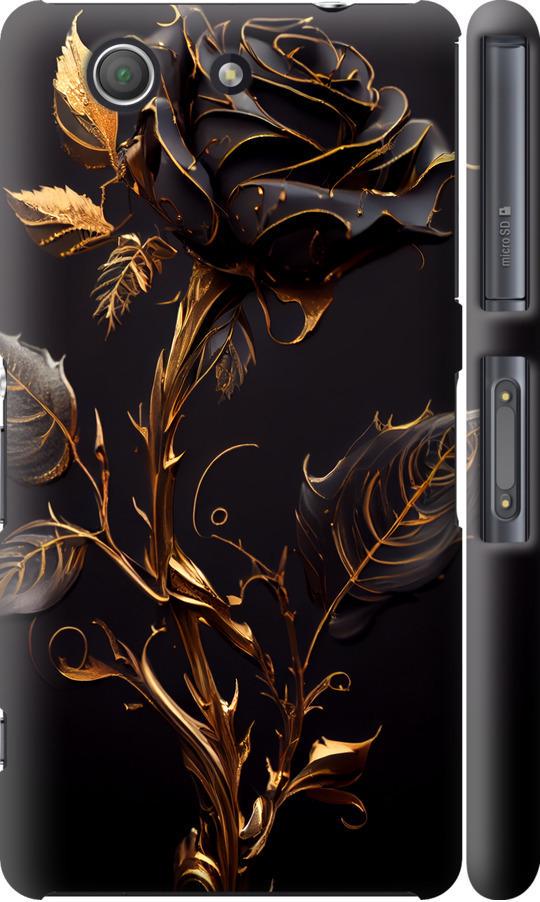 Чехол на Sony Xperia Z3 Compact D5803 Роза 3 (5552m-277-42517)