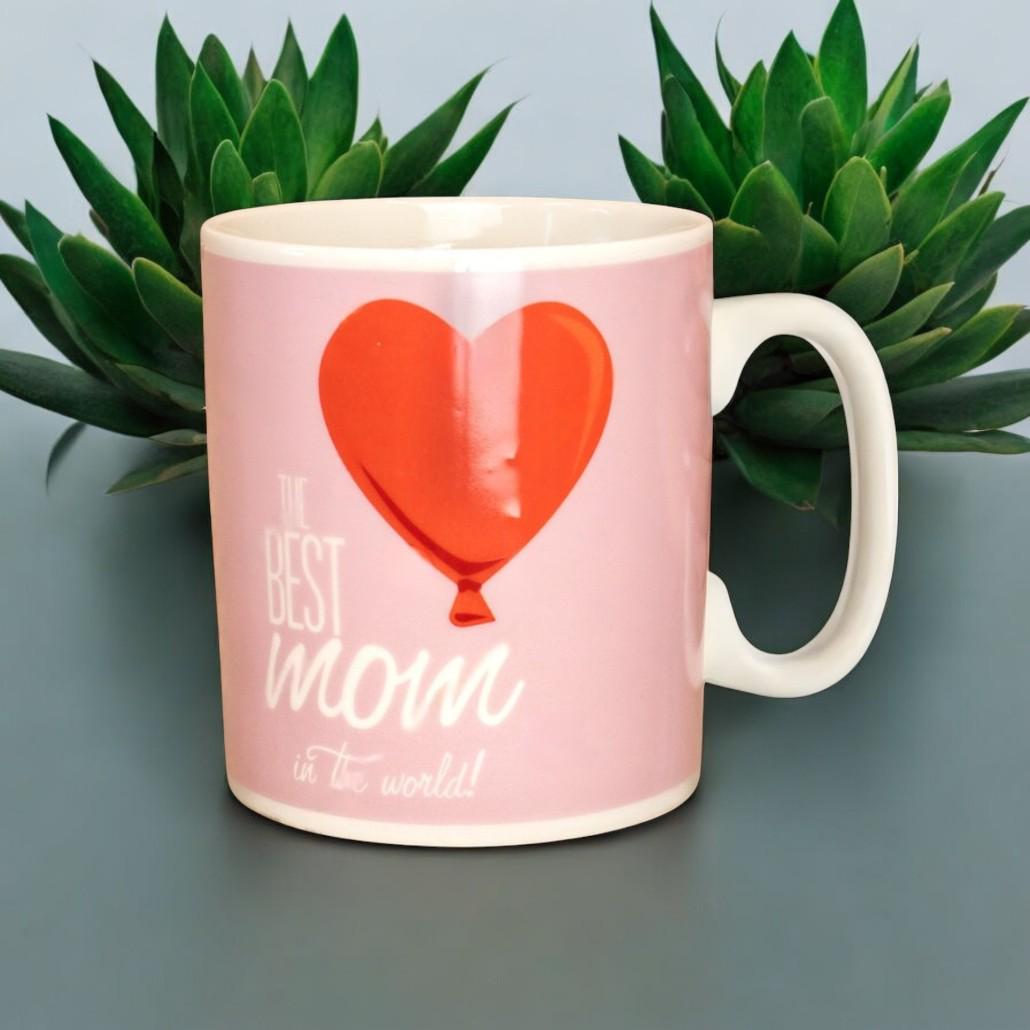Кружка керамическая The Best MOM in the world 1 л Розовый - фото 10 Кружка керамическая The Best MOM in the world 1 л Розовый - фото 10