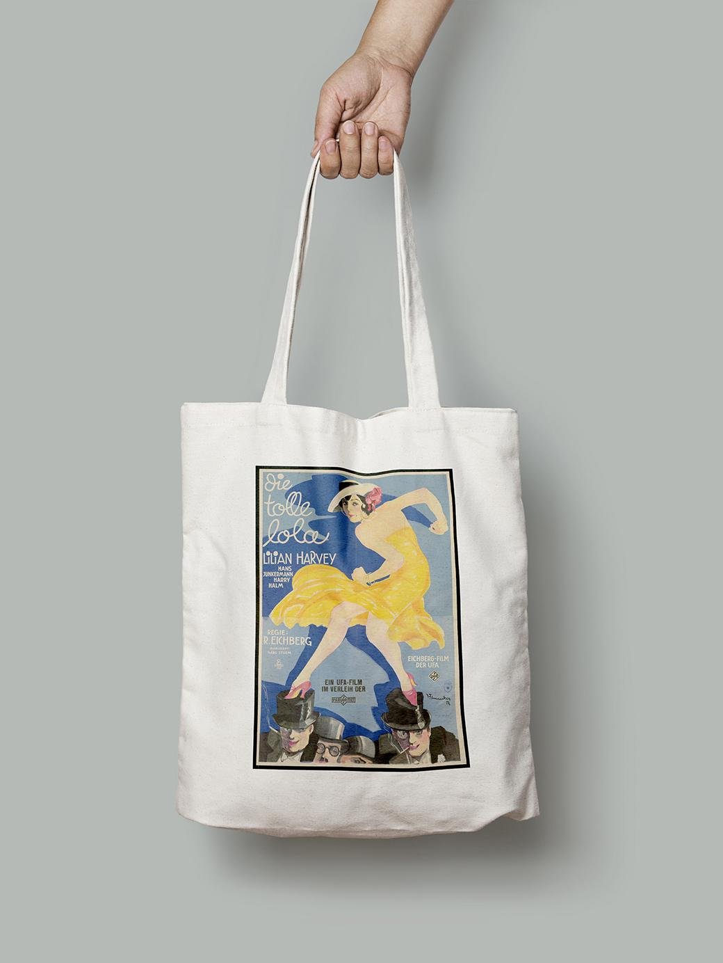 Эко-сумка Безумная Лола 1927. Режиссёр Рихард Айхберг художник Йозеф Феннекер шопер (Afisha1857001_Bag)